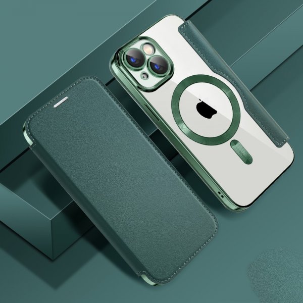 iPhone 15 Cover MagSafe Grøn