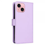 Betopnice iPhone 15 Cover med Aftageligt Cover 005 Lilla
