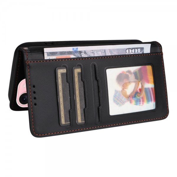 Betopnice iPhone 15 Cover med Aftageligt Cover 005 Sort