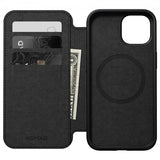 Nomad iPhone 15 Etui Modern Leather Folio Brun
