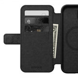 Nomad iPhone 15 Cover Modern Leather Folio Sort