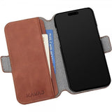 KAVAJ iPhone 15 Cover Phoenix Brun