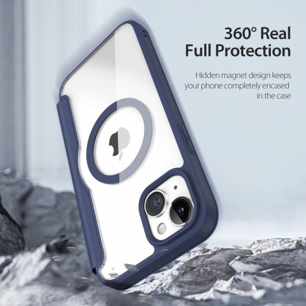 Dux Ducis iPhone 15 Cover Skin X Pro Series MagSafe Blå