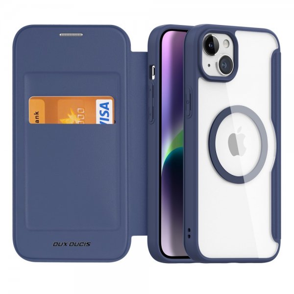 Dux Ducis iPhone 15 Cover Skin X Pro Series MagSafe Blå