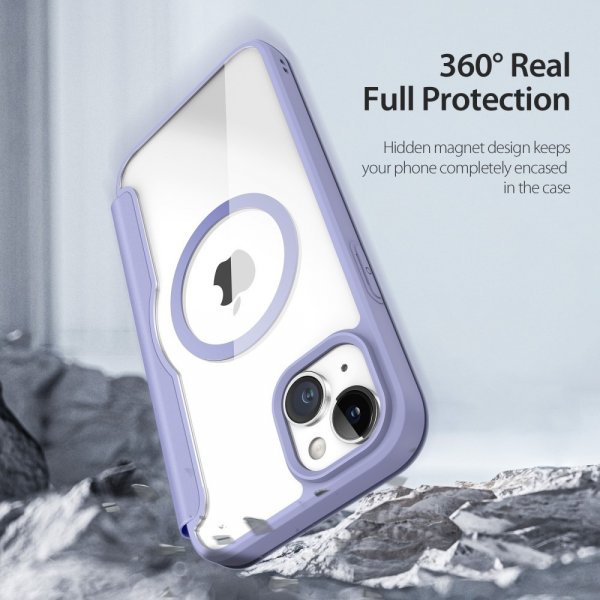 Dux Ducis iPhone 15 Cover Skin X Pro Series MagSafe Lilla