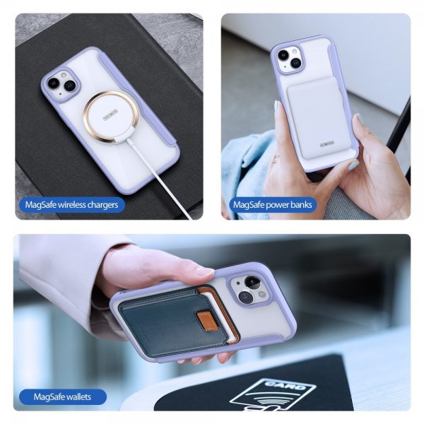 Dux Ducis iPhone 15 Cover Skin X Pro Series MagSafe Lilla