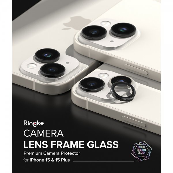 Ringke iPhone 15/iPhone 15 Plus Kamerabeskyttelse Kamera Linseramme
