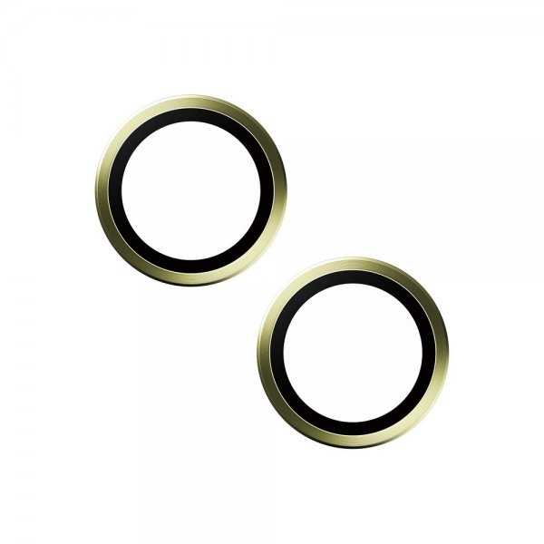 PanzerGlass iPhone 15/iPhone 15 Plus Kamerabeskyttelse Hoops Gul