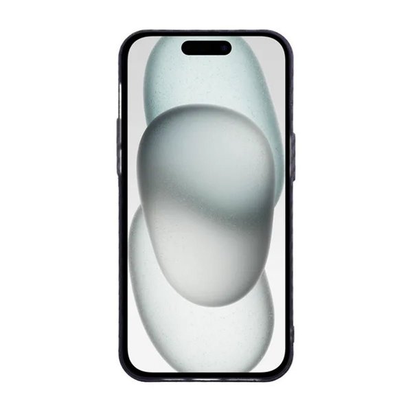 iPhone 15 Cover Kulfibermønster Lilla