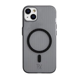 Rvelon iPhone 15 Cover Riflet MagSafe Grå