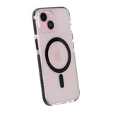 iPhone 15 Cover Stødsikkert MagSafe Sort