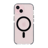iPhone 15 Cover Stødsikkert MagSafe Sort