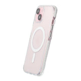 iPhone 15 Cover Stødsikkert MagSafe Hvid