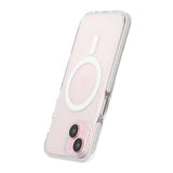 iPhone 15 Cover Stødsikkert MagSafe Hvid