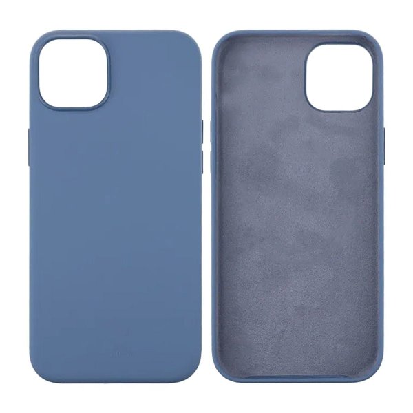 Rvelon iPhone 15 Cover Silikone Blå