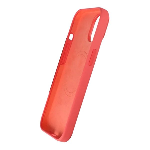 Rvelon iPhone 15 Cover Silikone MagSafe Rød