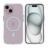 Rvelon iPhone 15 Cover TPU MagSafe Transparent