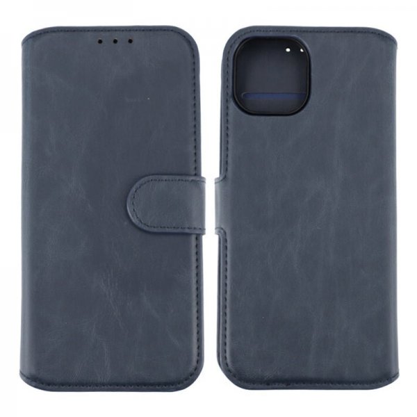 Rvelon iPhone 15 Cover Magnetisk Aftageligt Etui Blå