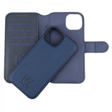 Rvelon iPhone 15 Cover Magnetisk Aftageligt Etui Blå