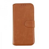 Rvelon iPhone 15 Etui Magnetisk Aftagelig Skal Brun