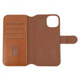 Rvelon iPhone 15 Etui Magnetisk Aftagelig Skal Brun