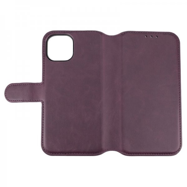 Rvelon iPhone 15 Cover Magnetisk Aftageligt Etui Lilla