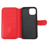 Rvelon iPhone 15 Cover Magnetisk Aftageligt Etui Rød