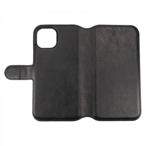 Rvelon iPhone 15 Cover Magnetisk Aftageligt Cover Sort