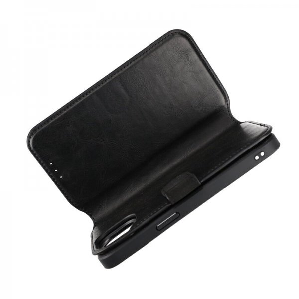 Rvelon iPhone 15 Cover Magnetisk Aftageligt Cover Sort