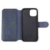 Rvelon iPhone 15 Cover 4 kortlommer MagSafe Blå
