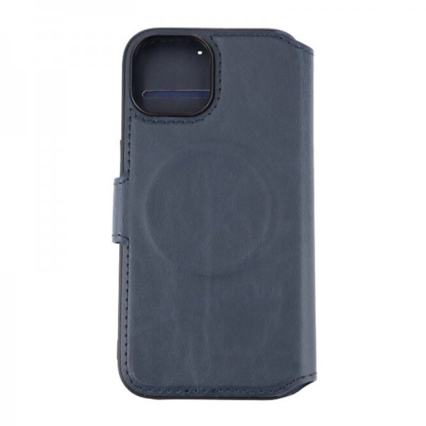 Rvelon iPhone 15 Cover 4 kortlommer MagSafe Blå