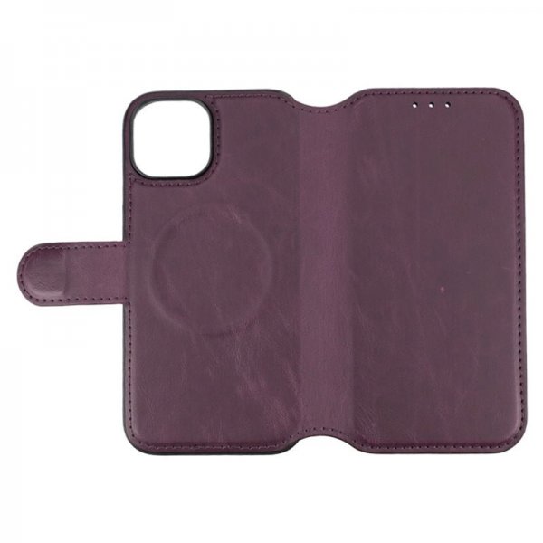 Rvelon iPhone 15 Cover 4 Kortrum MagSafe Lilla