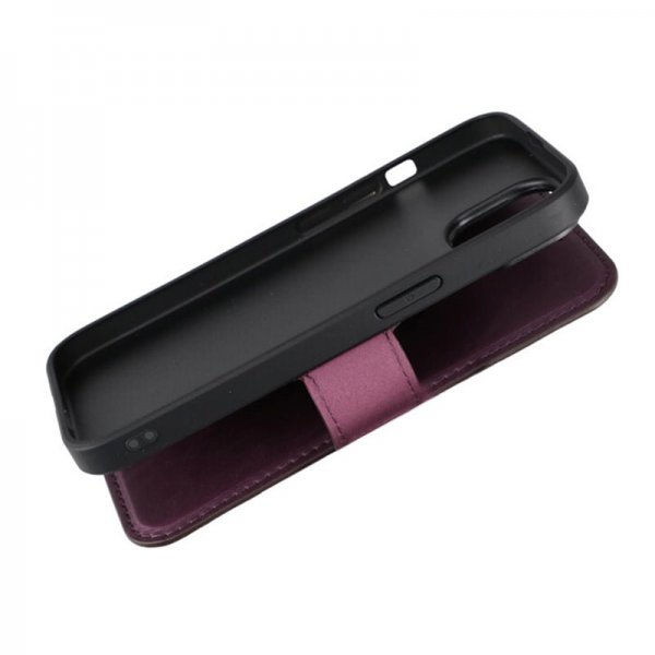Rvelon iPhone 15 Cover 4 Kortrum MagSafe Lilla