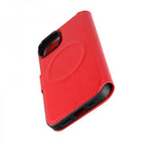 Rvelon iPhone 15 Cover 4 Kortrum MagSafe Rød