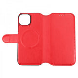 Rvelon iPhone 15 Cover 4 Kortrum MagSafe Rød