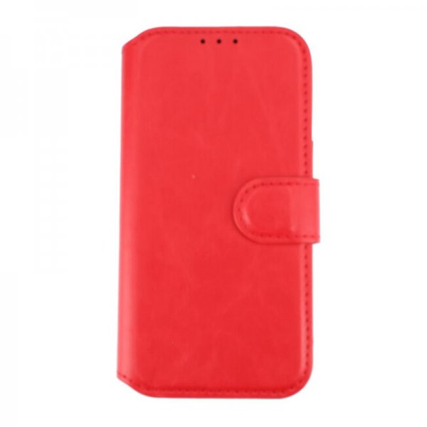 Rvelon iPhone 15 Cover 4 Kortrum MagSafe Rød