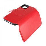 Rvelon iPhone 15 Cover 4 Kortrum MagSafe Rød