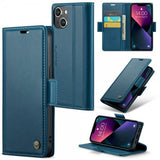 CaseMe iPhone 15 Plus Cover 023 Series Blå
