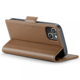 CaseMe iPhone 15 Plus Etui 023-serie Brun
