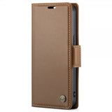 CaseMe iPhone 15 Plus Etui 023-serie Brun