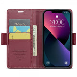 CaseMe iPhone 15 Plus Cover 023-serien Rød