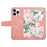 iPhone 15 Plus Cover Blomstret design Lyserød