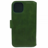 Nordic Covers iPhone 15 Plus Etui Essential Leather Juniper Green