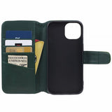 Nordic Covers iPhone 15 Plus Etui Essential Leather Juniper Green