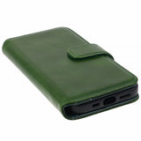 Nordic Covers iPhone 15 Plus Etui Essential Leather Juniper Green