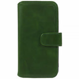 Nordic Covers iPhone 15 Plus Etui Essential Leather Juniper Green