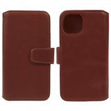 Nordic Covers iPhone 15 Plus Etui Essential Læder Maple Brown