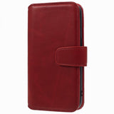 Nordic Covers iPhone 15 Plus Etui Essential Læder Valmue Rød