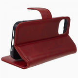Nordic Covers iPhone 15 Plus Etui Essential Læder Valmue Rød
