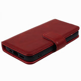 Nordic Covers iPhone 15 Plus Etui Essential Læder Valmue Rød